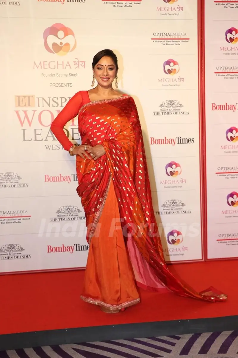 Rupali Ganguly snapped at ET Inspiring Women Conclave & Awards 2025