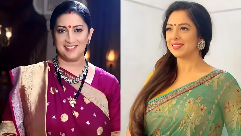Smriti Irani and Rupali Ganguly