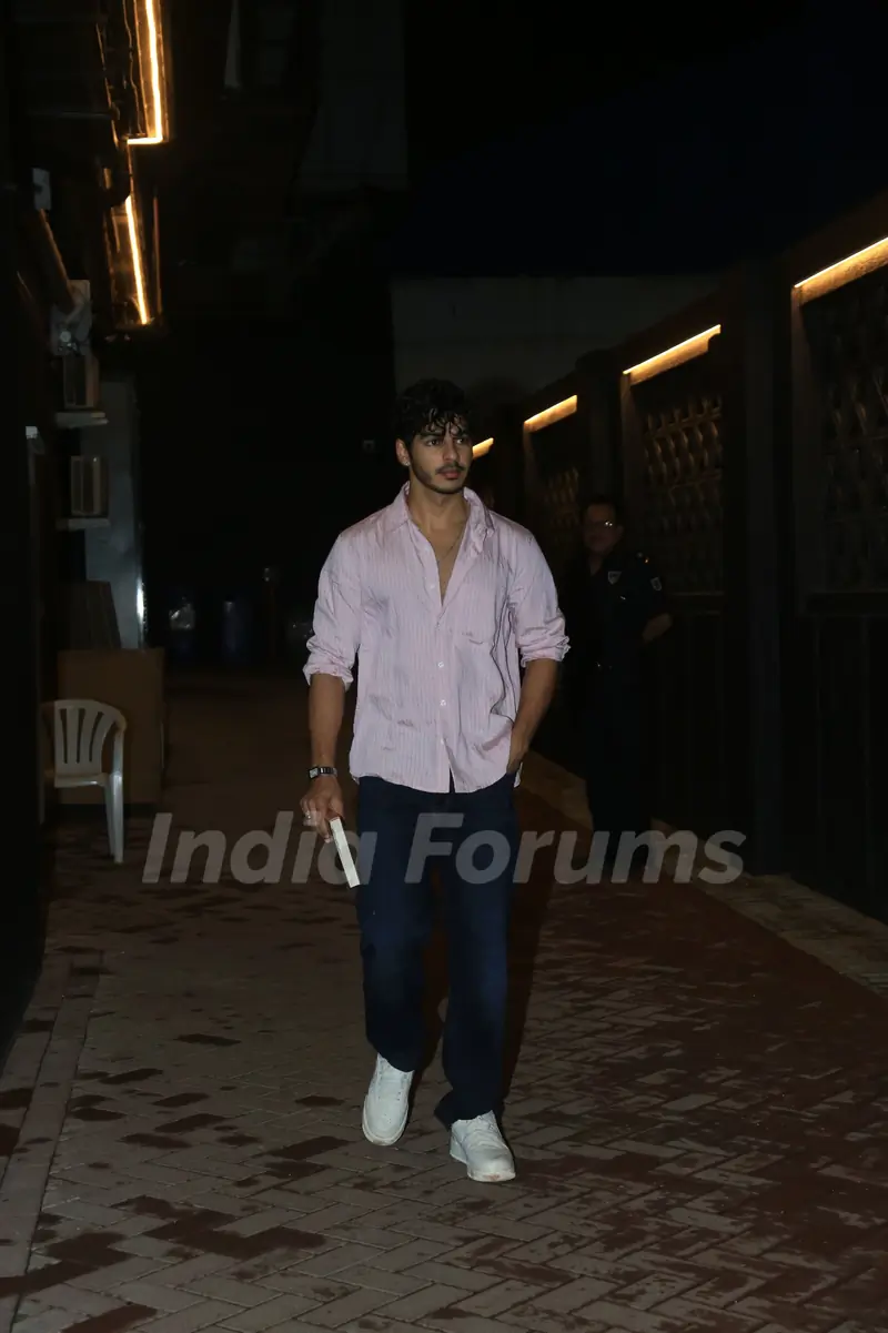 Ishaan Khatter snapped in Bandra