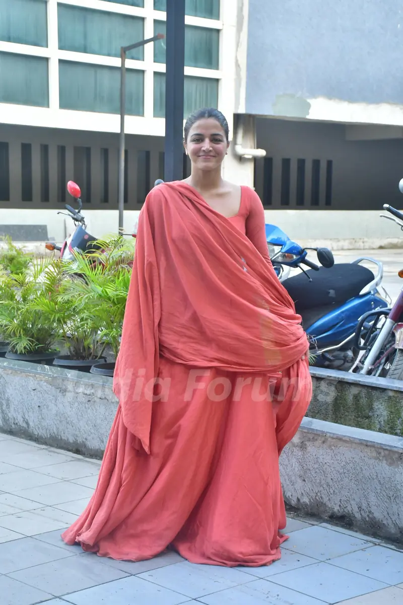 Wamiqa Gabbi snapped outside a salon in Bandra