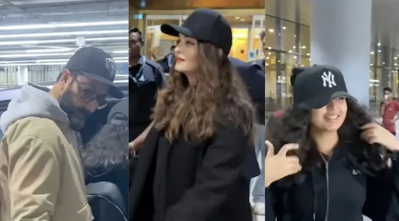 Abhishek and Aishwarya return with Aaradhya, airport sighting quietly ends separation whispers