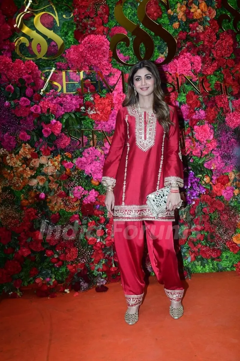 Shilpa Shetty snapped at Seema Singh's store launch in Bandra