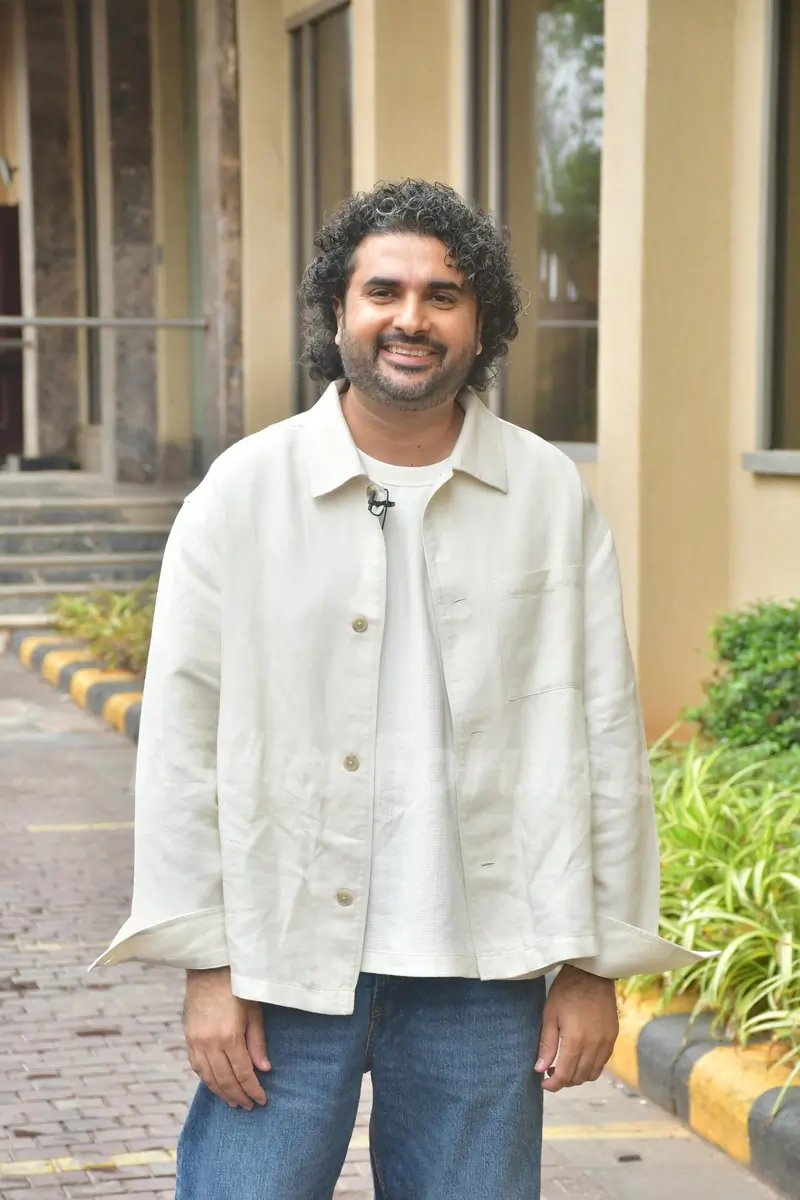 Gaurav Desai snapped promoting for the upcoming web series Andhera