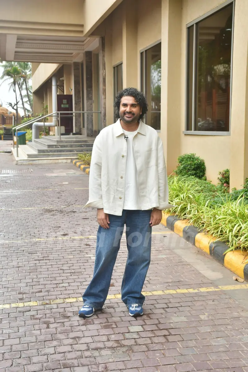 Gaurav Desai snapped promoting for the upcoming web series Andhera