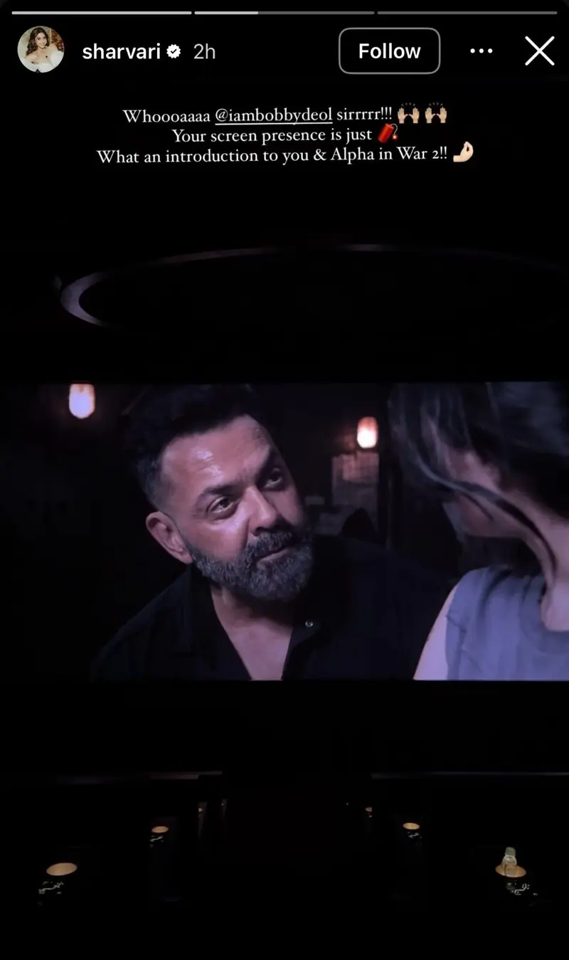 Sharvari calls herself 'too proud' as Bobby Deol joins YRF’s Alpha as its formidable antagonist