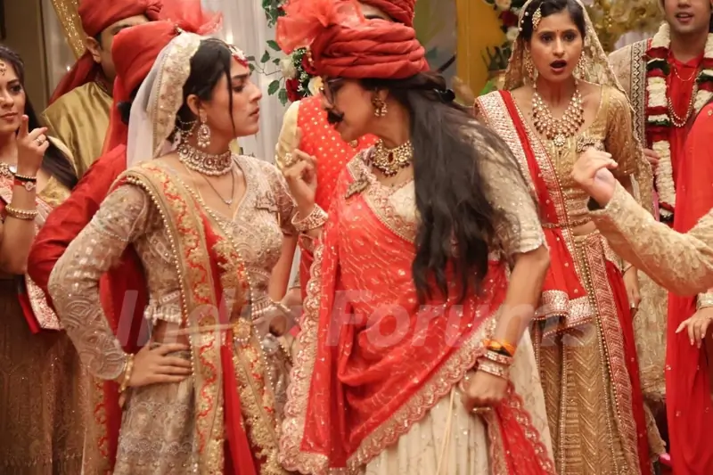 BTS from the sets of Anupamaa