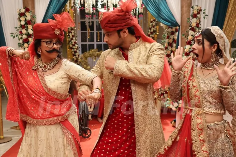 BTS from the sets of Anupamaa