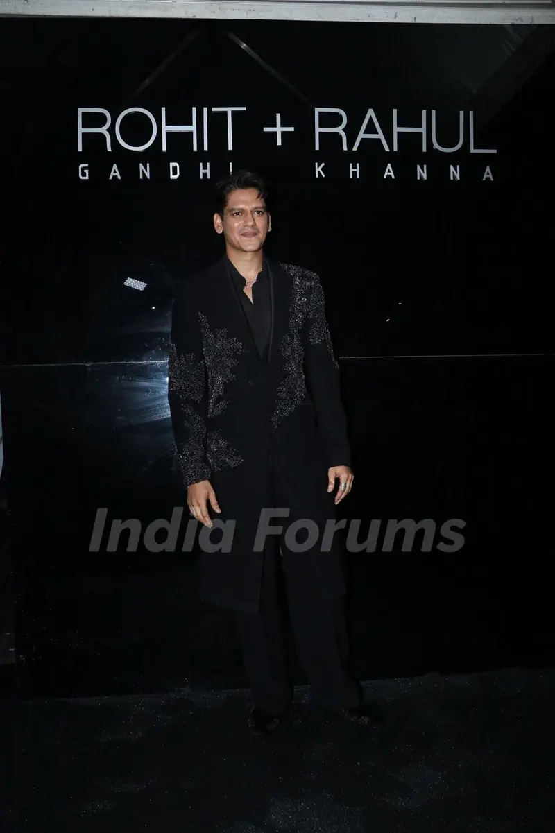 Vijay Varma  snapped at the launch of Rohit Gandhi + Rahul Khanna’s new flagship store