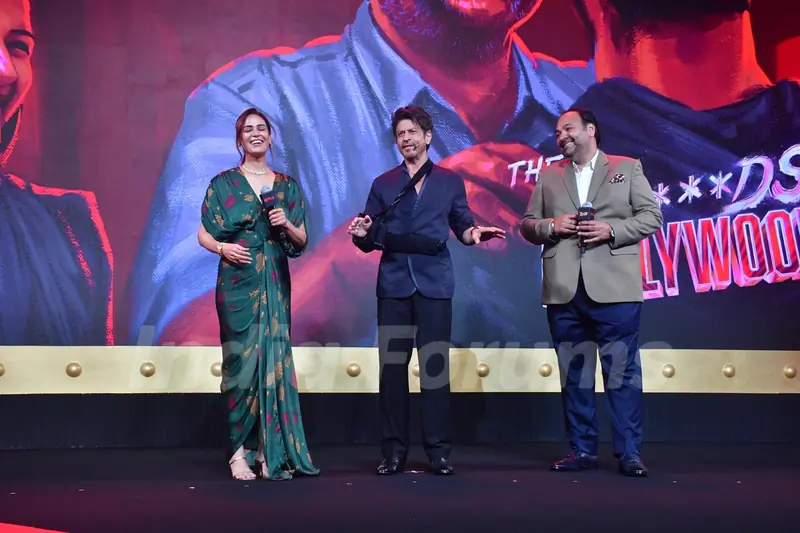 Shah Rukh Khan and Mona Jaswir Singh attends The Ba***ds of Bollywood preview launch