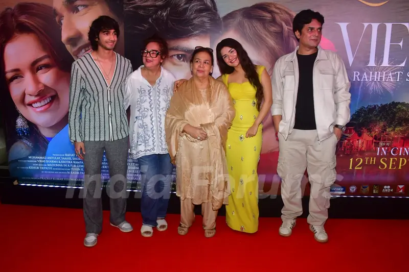 Farida Jalal, Shantanu Maheshwari and Avneet Kaur snapped at the trailer launch of Love In Vietnam