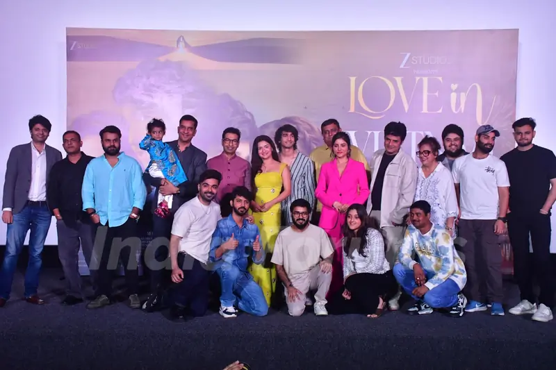 Farida Jalal, Shantanu Maheshwari and Avneet Kaur snapped at the trailer launch of Love In Vietnam
