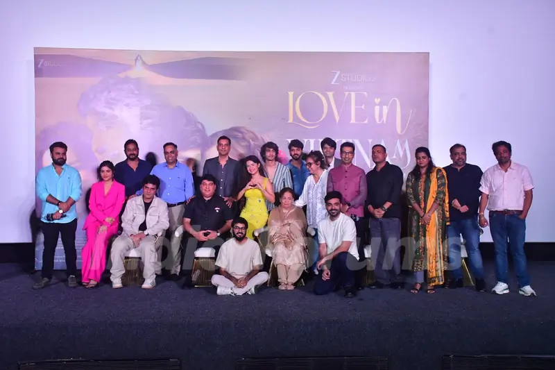 Farida Jalal, Shantanu Maheshwari and Avneet Kaur snapped at the trailer launch of Love In Vietnam