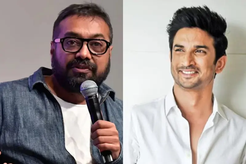 Anurag Kashyap and Sushant Singh Rajput