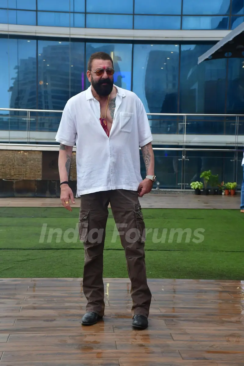 Sanjay Dutt snapped promoting Baaghi 4