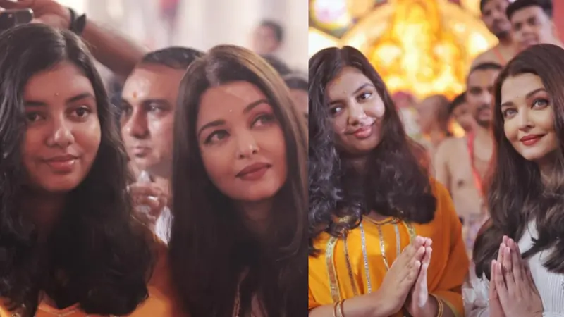Aishwarya Rai and Aaradhya