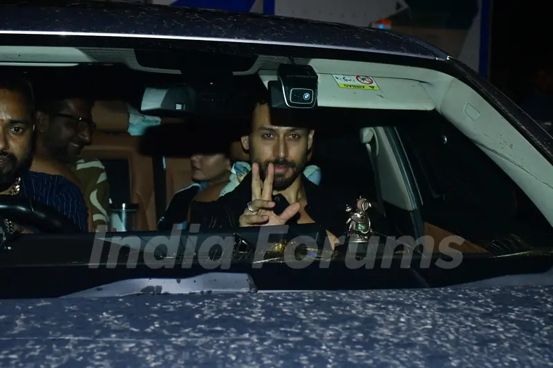 Tiger Shroff grace the special screening of 'Baaghi 4' at YRF Studios