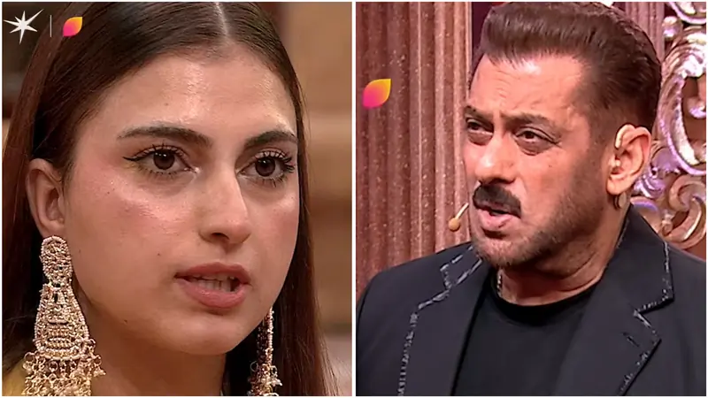Farrhana Bhatt and Salman Khan 