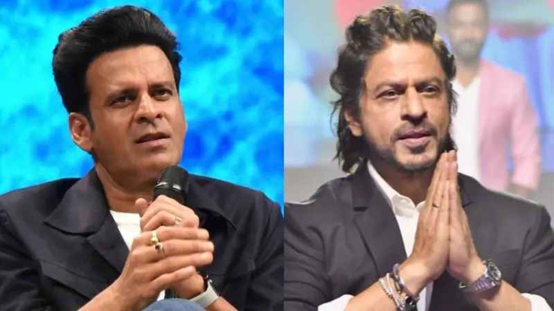 Manoj Bajpayee and Shah Rukh Khan