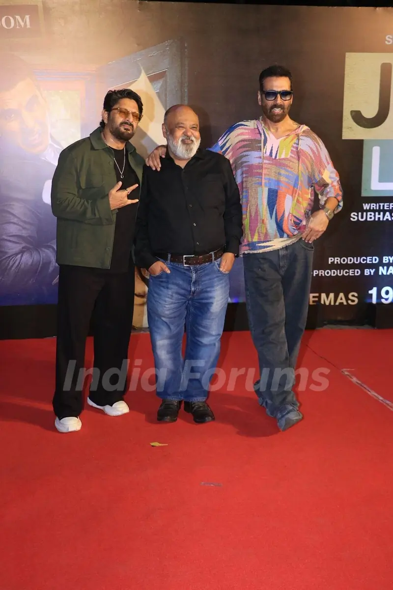 Akshay Kumar, Saurabh Shukla and Arshad Warsi grace at the premiere of Jolly LLB 3