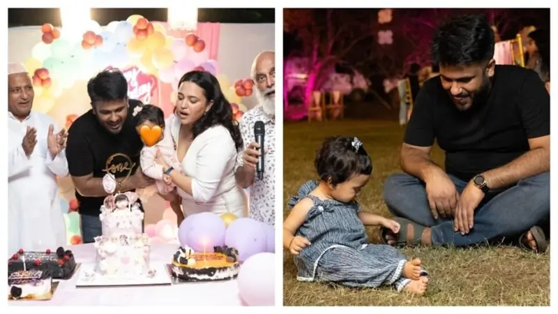 Swara Bhaskar and Fahad Ahmad 