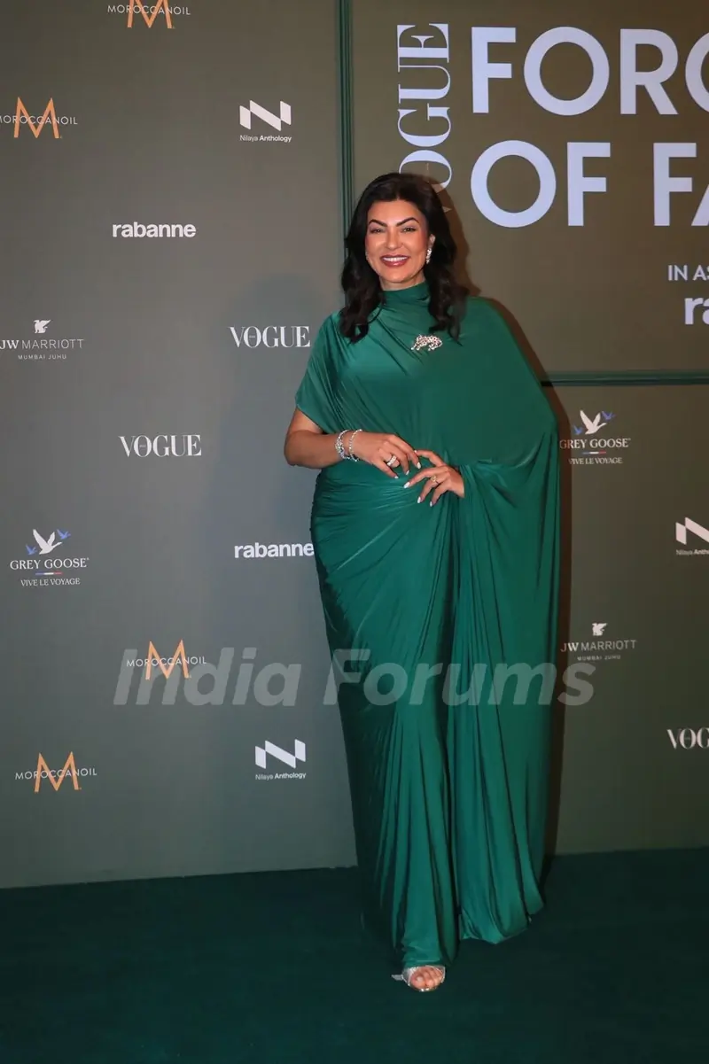 Sushmita Sen grace Vogue’s Forces of Fashion event 