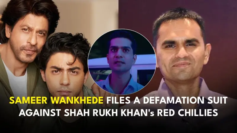 Aryan Khan and Sameer Wankhede
