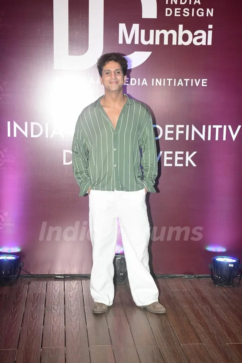 Arslan Goni snapped at an event in Mumbai