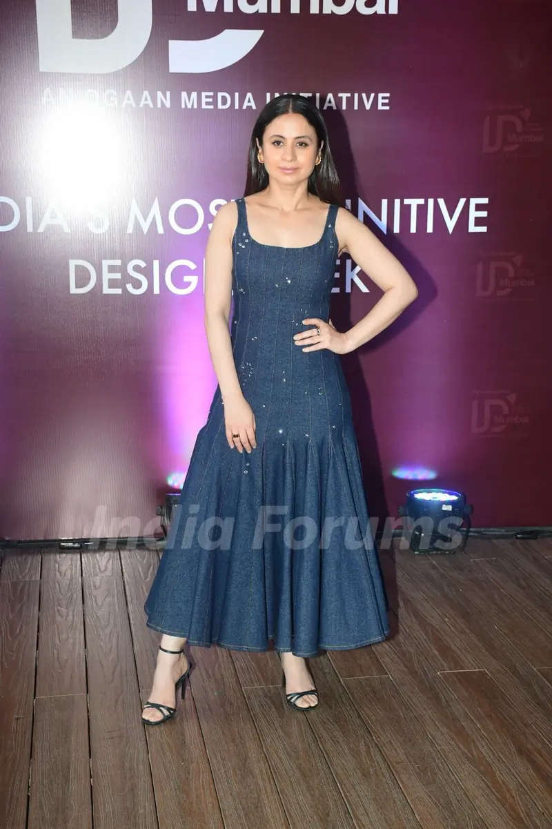 Rasika Dugal snapped at an event in Mumbai