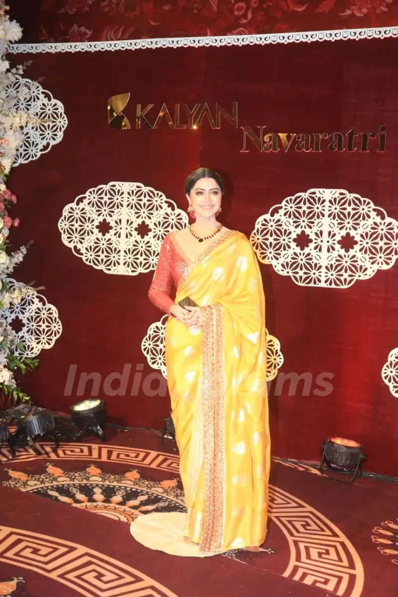 Mamta Mohandas snapped at Kalyan Jeweller’s Navaratri event