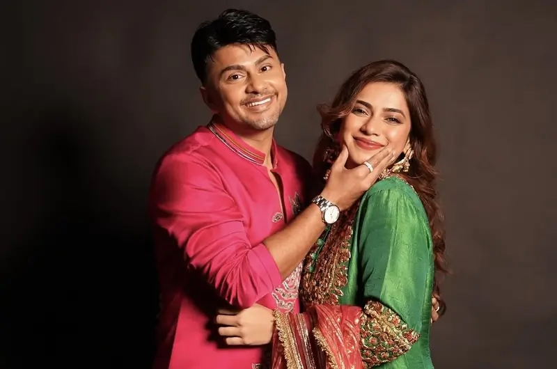 Awez Darbar and Nagma Mirajkar 