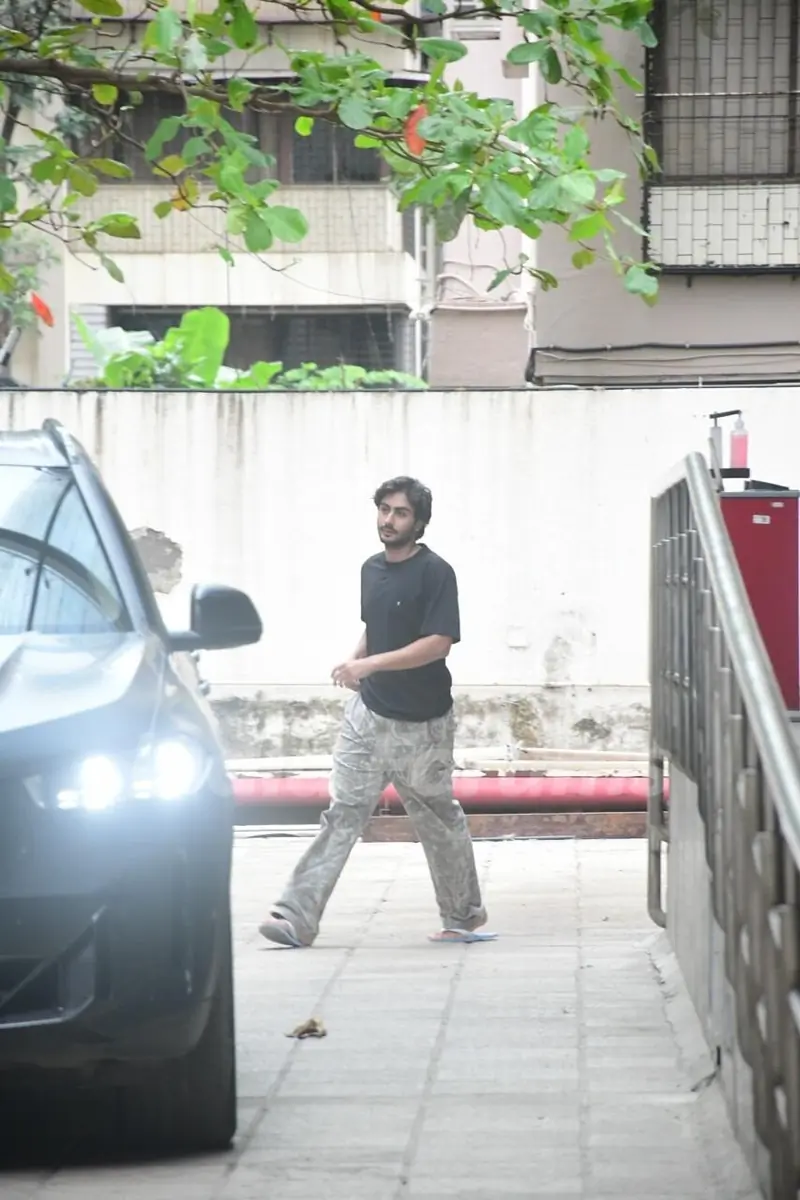 Arhaan Khan snapped at Hinduja Hospital