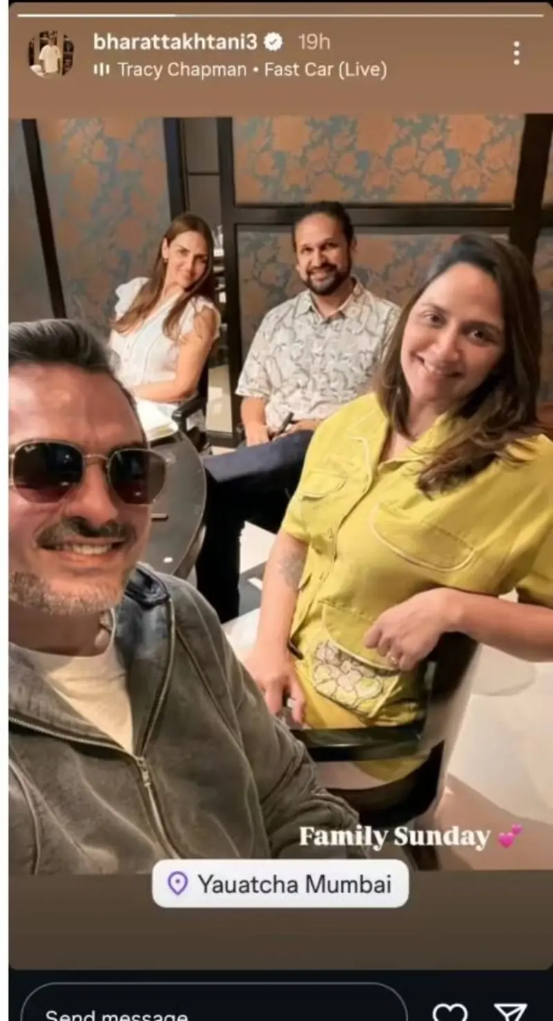 Esha Deol and Bharat