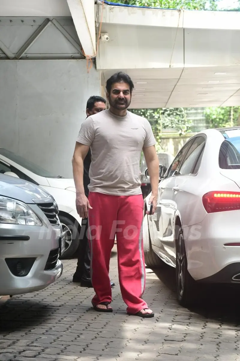 Arbaaz Khan snapped in the city 