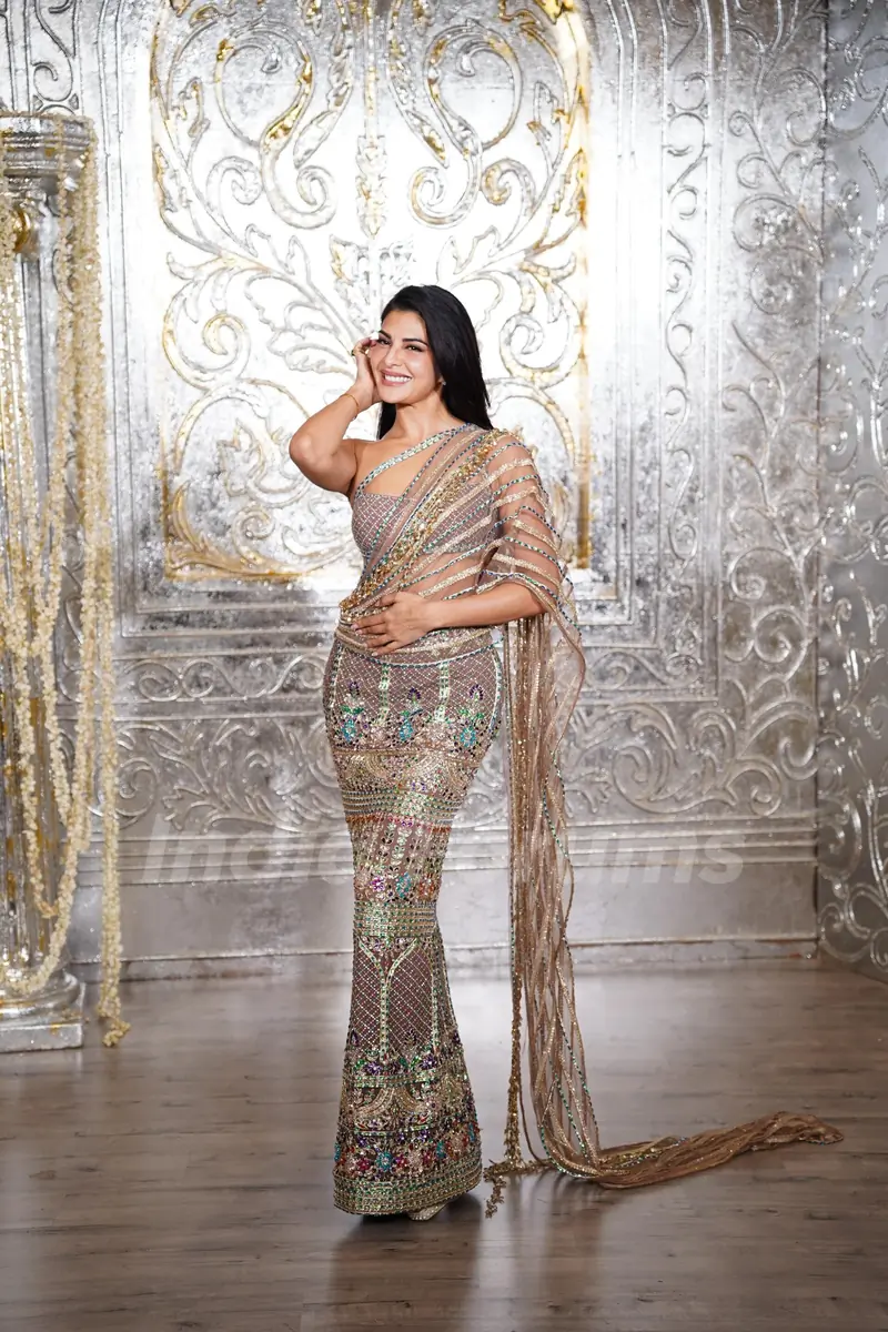 Jacqueline Fernandez attends Manish Malhotra’s Diwali party