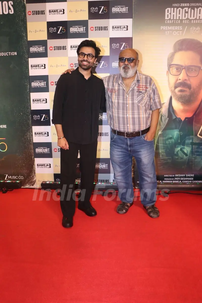 Saurabh Shukla and Jitendra Kumar grace the premiere of Bhagwat Chapter 1: Raakshas