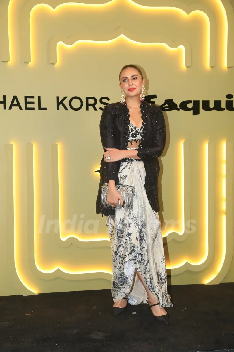 Huma Qureshi  snapped attending Esquire Magazine Diwali party