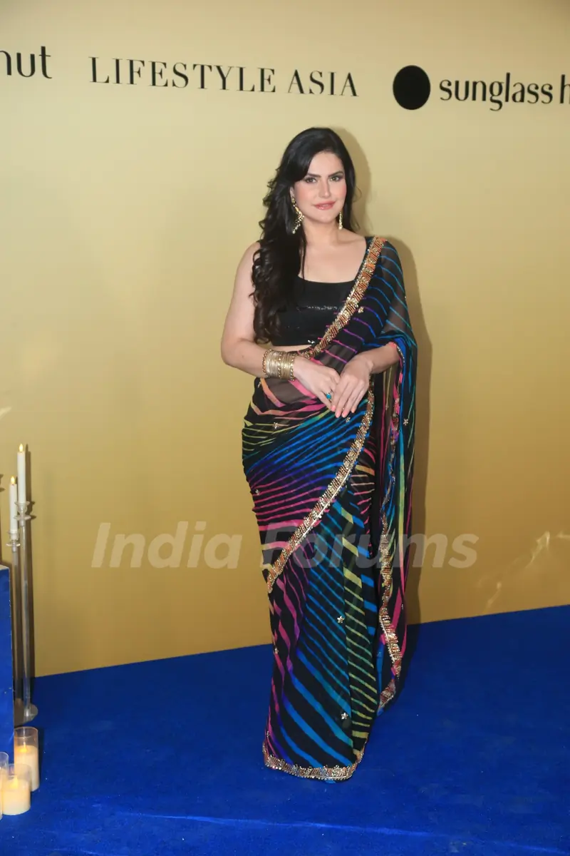 Zareen Khan grace the Lifestyle Diwali Bash 2025