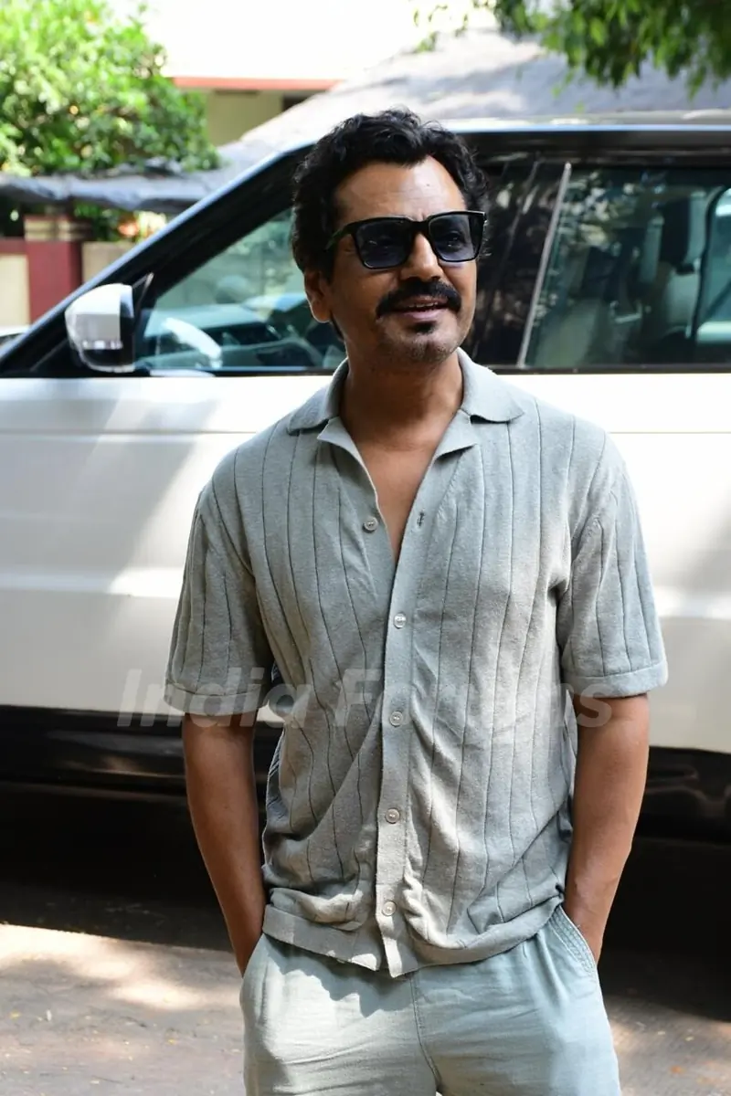 Nawazuddin Siddiqui snapped in Bandra