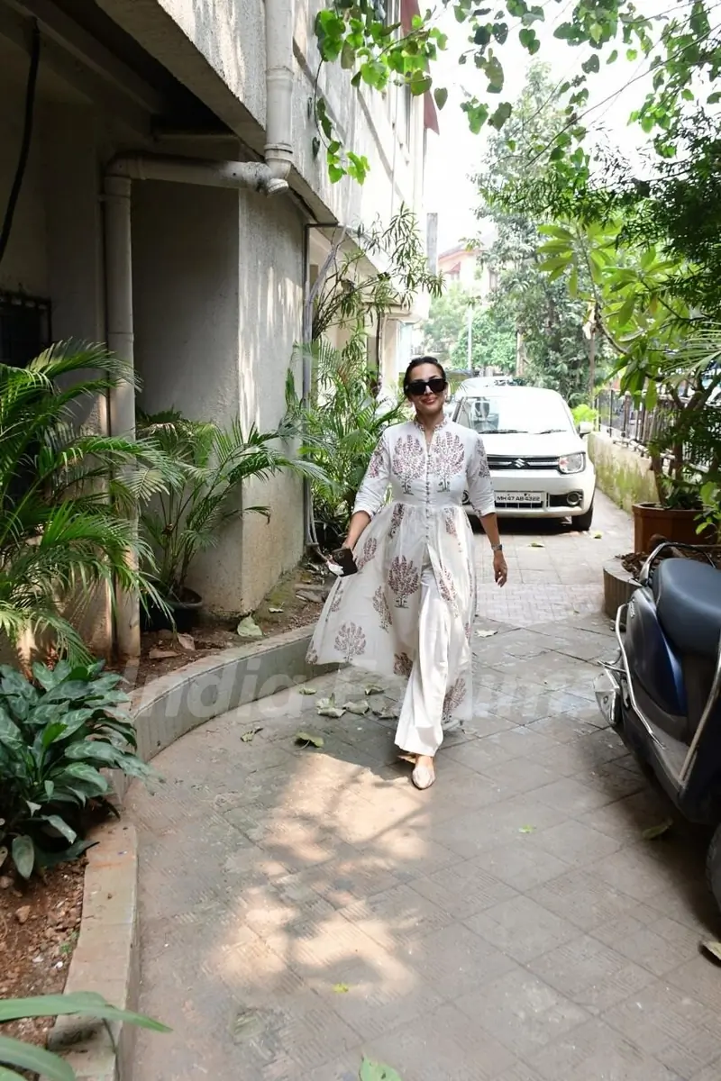 Malaika Arora snapped in the city