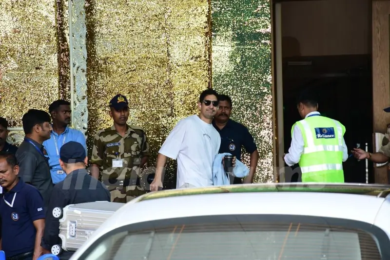 Ayan Mukerji spotted at Kalina airport