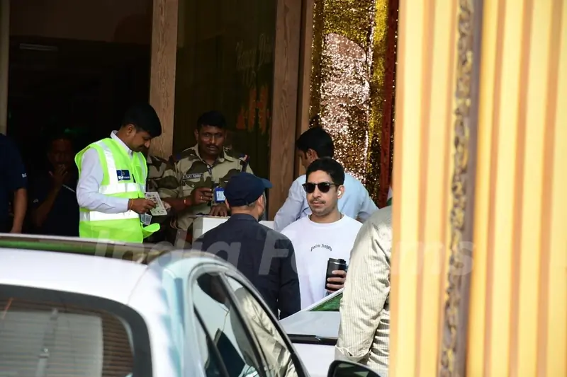 Ayan Mukerji spotted at Kalina airport