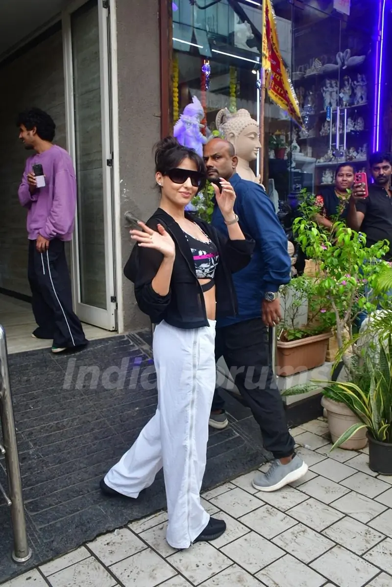Nora Fatehi snapped in Andheri