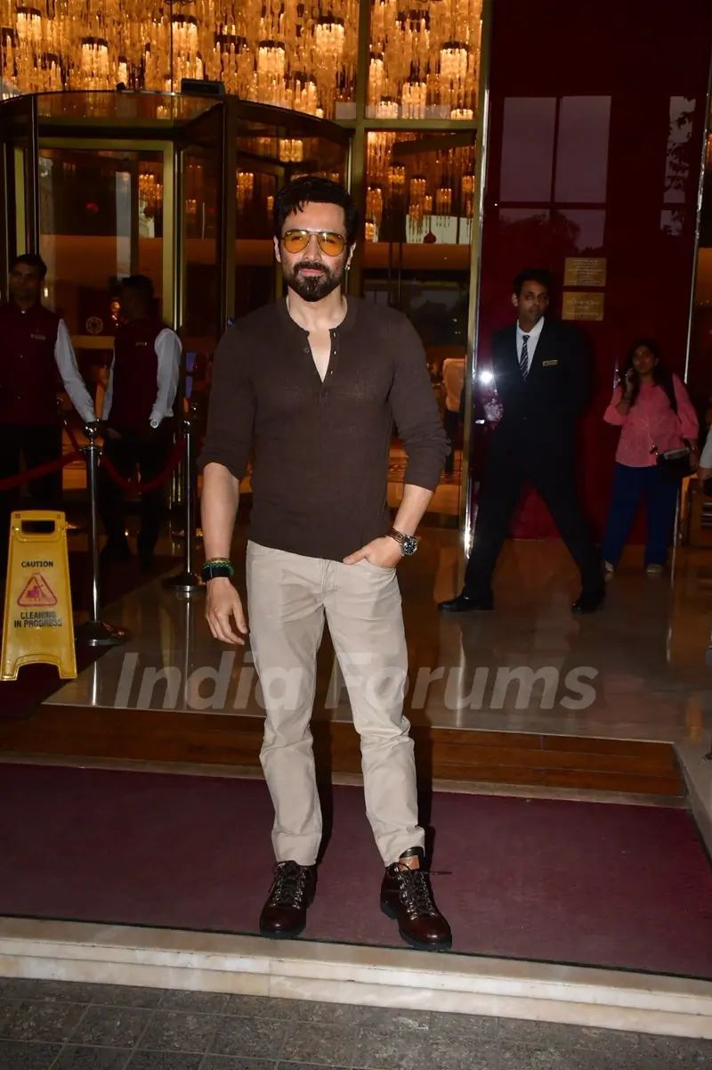 Emraan Hashmi  snapped promoting 'Haq'