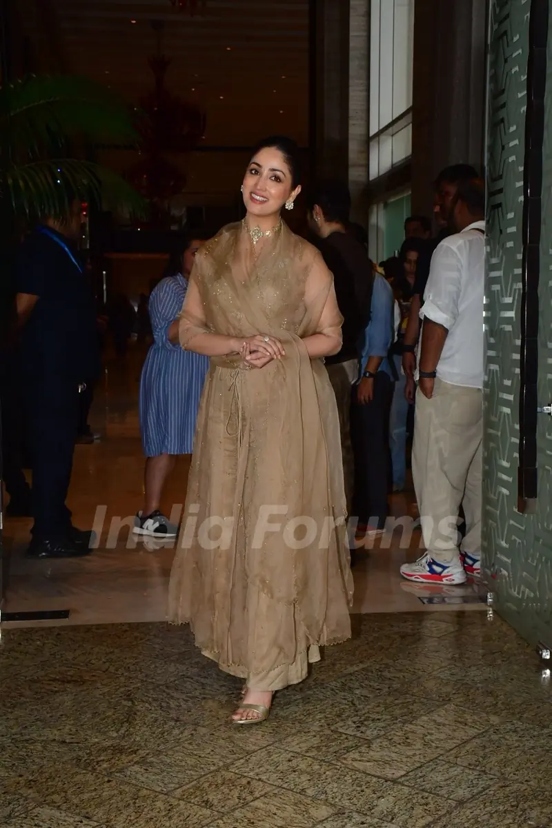 Yami Gautam  snapped promoting 'Haq'