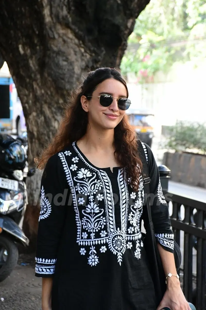 Triptii Dimri snapped in the city