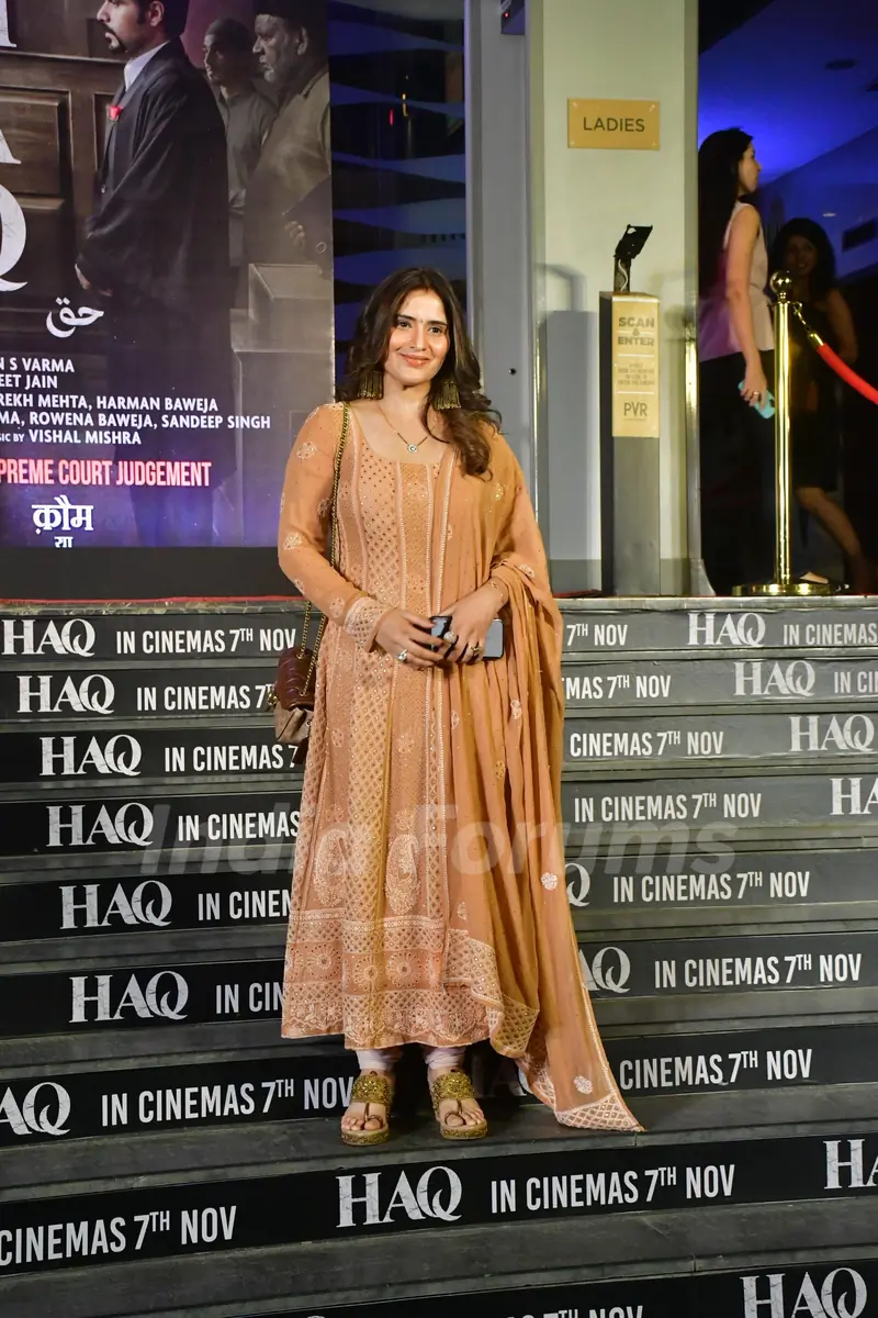 Arti Singh grace the premiere of Haq