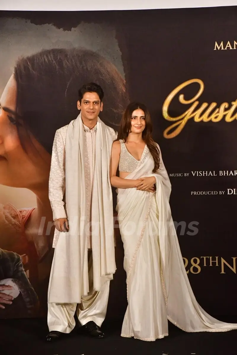 Vijay Varma and Fatima Sana Shaikh snapped at 'Gustaakh Ishq' Trailer Launch