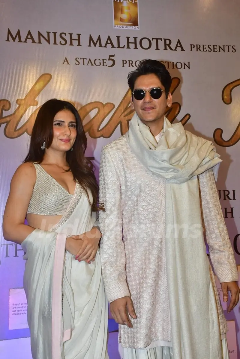 Vijay Varma and Fatima Sana Shaikh snapped at 'Gustaakh Ishq' Trailer Launch