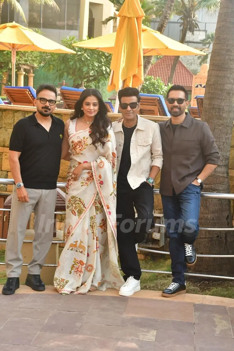 Manoj Bajpayee and Priyamani snapped at the promotions of The Family Man Season 3