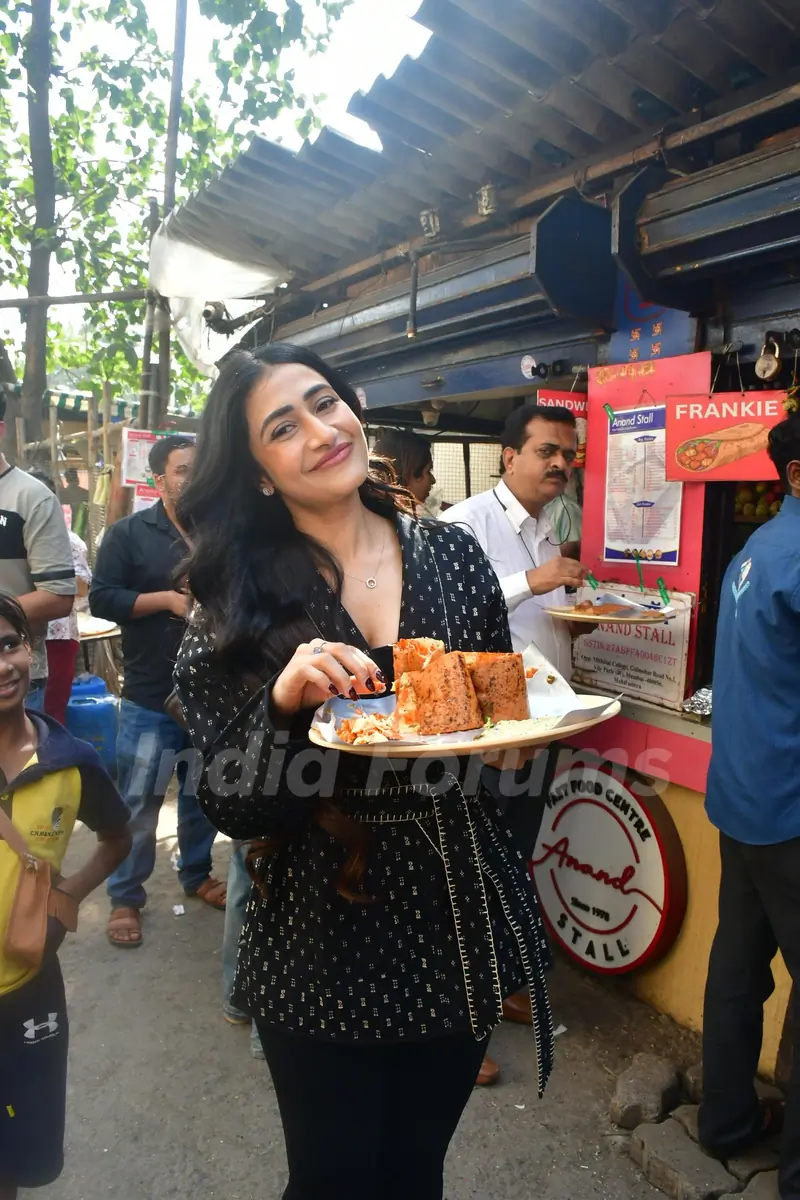 Dhanashree Verma snapped in Juhu